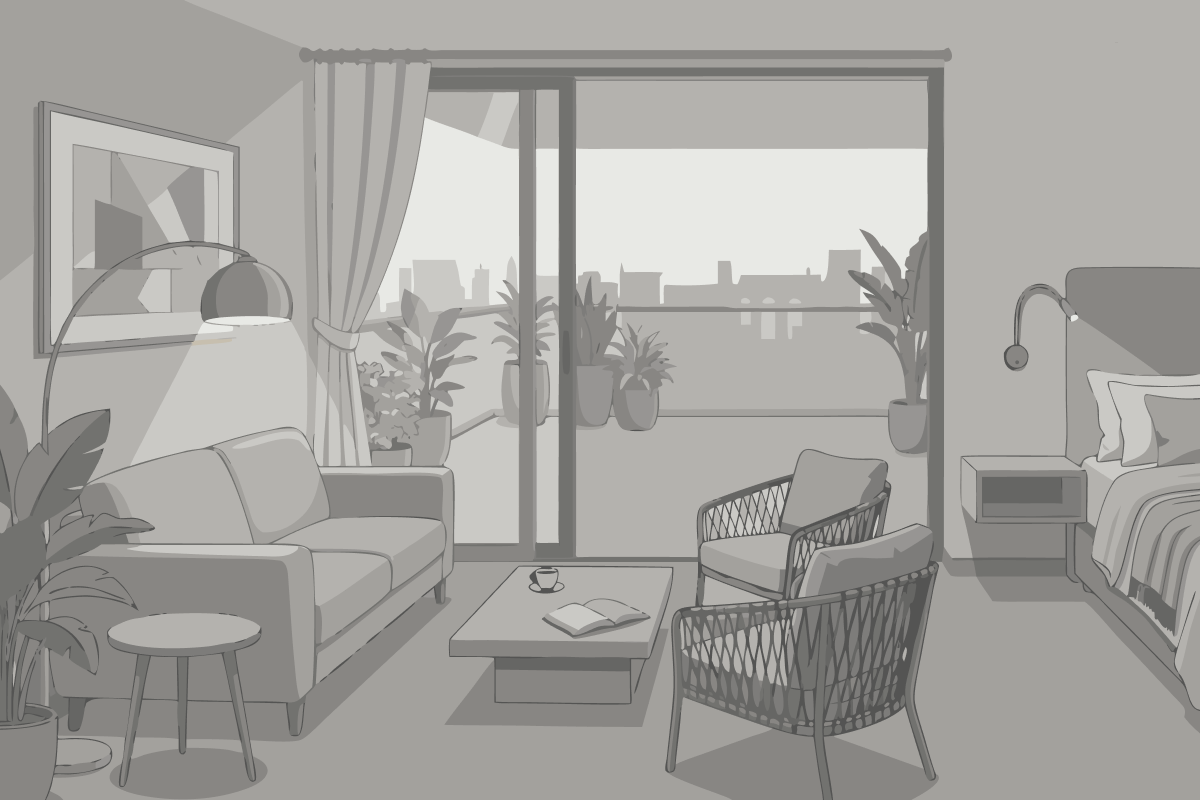 Three-Bedroom Apartment - High Floor